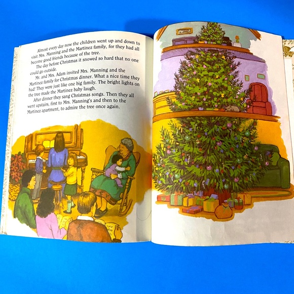 THE CHRISTMAS TREE THAT GREW VTG 80’s A LITTLE GOLDEN BOOK CHRISTMAS STORY - Picture 11 of 11